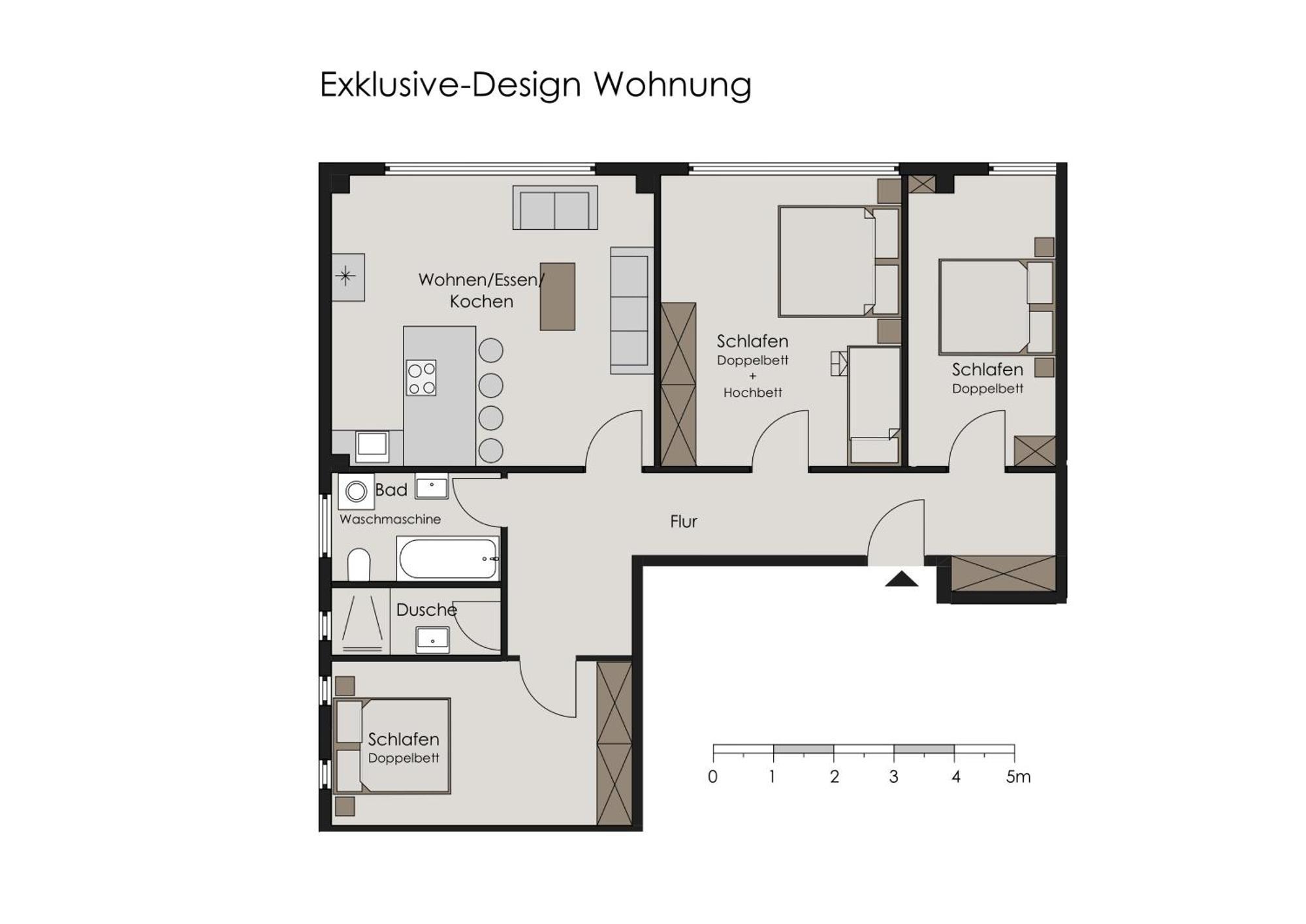 Exklusive Design Erlebnisferienwohnung บาดวือริสโฮเฟิน ภายนอก รูปภาพ