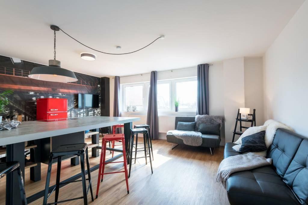 Exklusive Design Erlebnisferienwohnung บาดวือริสโฮเฟิน ภายนอก รูปภาพ