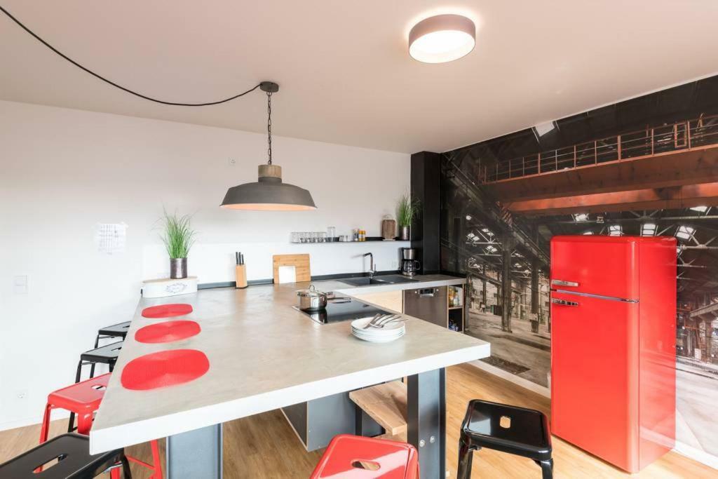 Exklusive Design Erlebnisferienwohnung บาดวือริสโฮเฟิน ภายนอก รูปภาพ